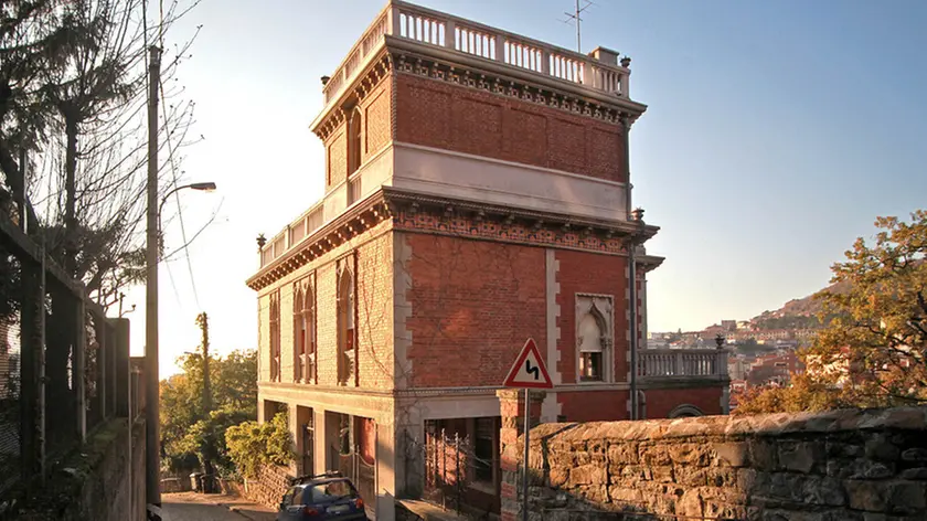 La villa di vicolo delle Rose di proprietà di Donatello Cividin
