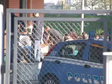 Immigrati alla caserma della Casa Rossa a Gorizia