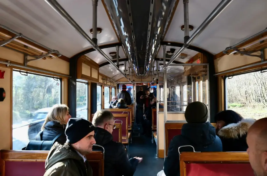 Il viaggio di collaudo del Tram di Opicina Foto Silvano