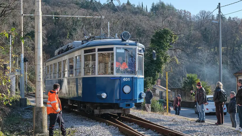 Prove per la ripartenza del tram (Silvano)