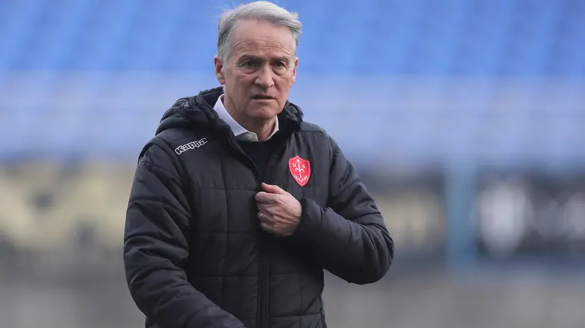 Il tecnico rossoalabardato Attilio Tesser Foto Mariani/Lasorte