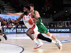 Corey Davis, qui in azione contro Trento Foto Bruni