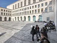 Un esterno della sede principale dell’Università di Trieste in piazzale Europa foto Lasorte