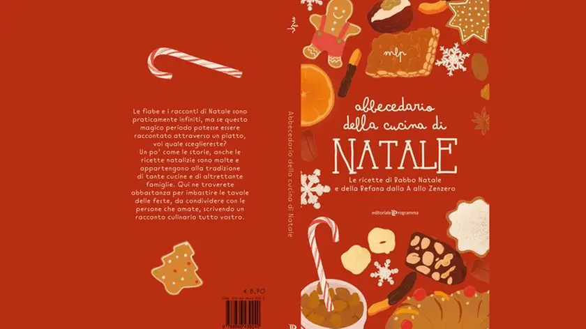 La copertina dell'Abbecedario della cucina di Natale