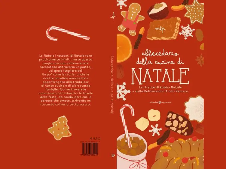 La copertina dell'Abbecedario della cucina di Natale