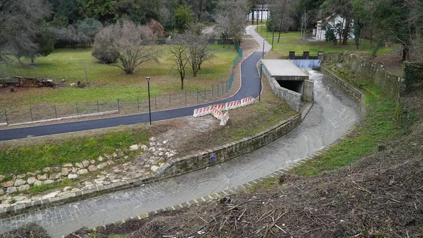 Sono pressoché conclusi i lavori di creazione del più grande parco urbano cittadino a Gorizia Fotoservizio di Roberto Marega