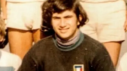 Giancarlo Cartago in una foto d'epoca