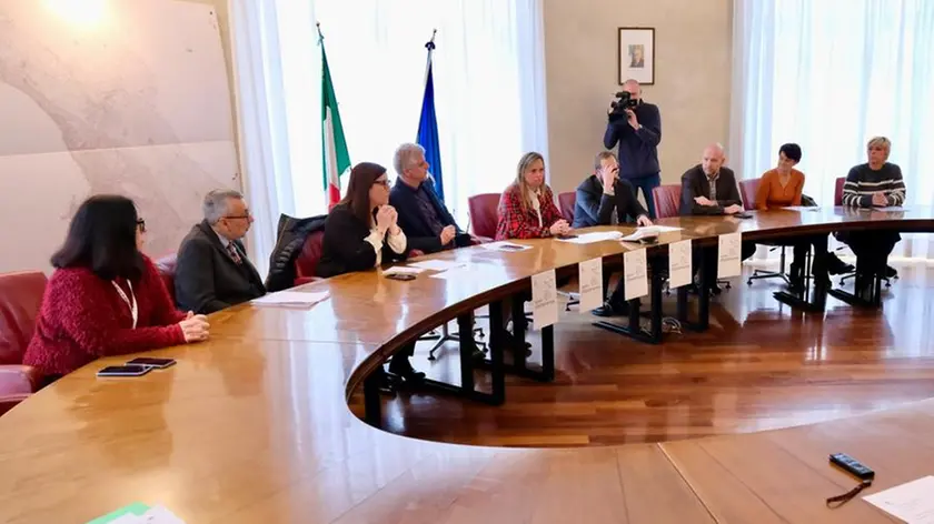 La presentazione dei nuovi punti allattamento (Silvano)