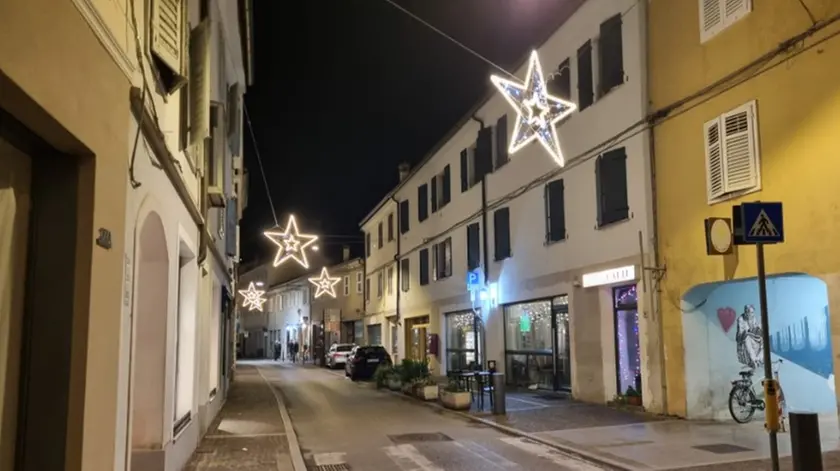 Viale Friuli a Cormons dove è successo il fatto di sangue