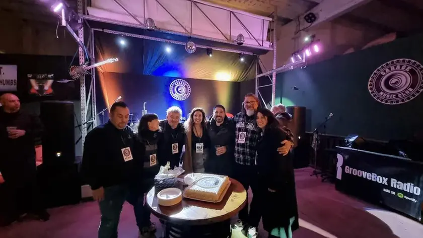 Un momento dell’inaugurazione del nuovo spazio dedicato alla musica dal vivo a Gradisca d’Isonzo
