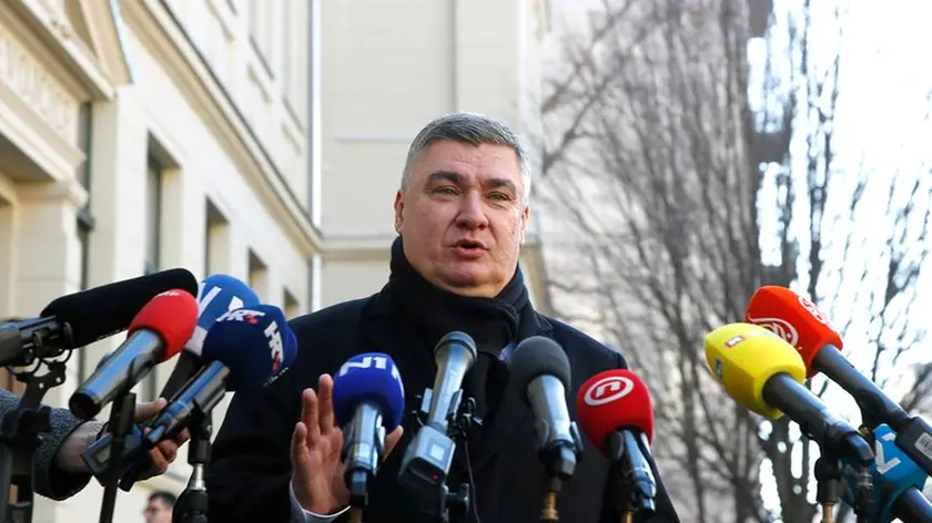 Milanović ai microfoni dopo aver votato