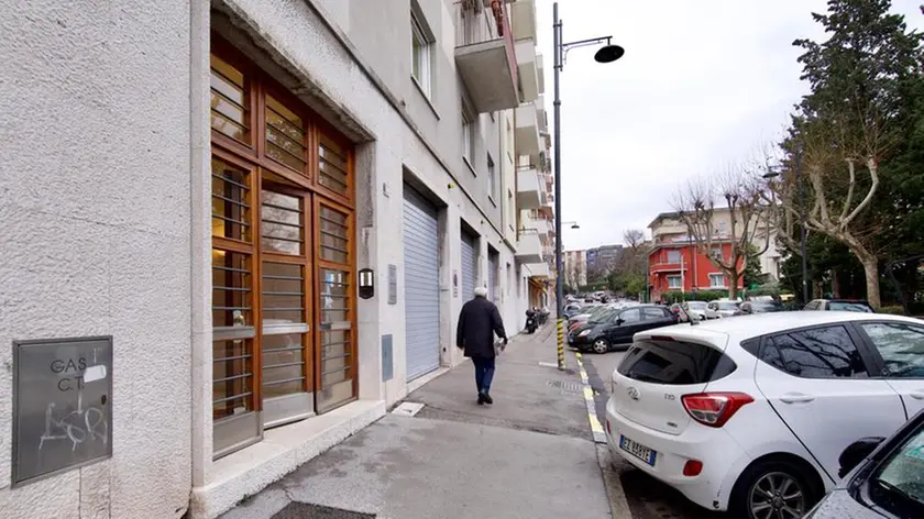 Il civico 8 di piazzale Rosmini a Trieste