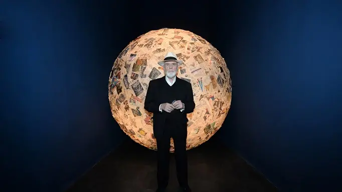 Ritratto di Michelangelo Pistoletto Foto Pierluigi Dipietro