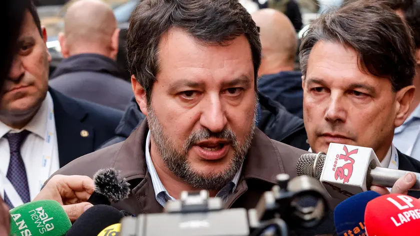 Il ministro alle Infrastrutture e ai Trasporti Matteo Salvini