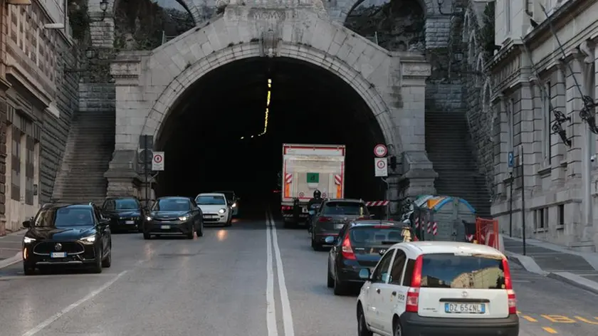 La galleria Sandrinelli subito dopo la riapertura. Foto Lasorte