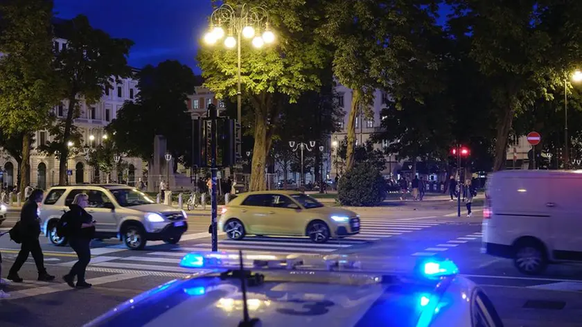 L'area di piazza Libertà a Trieste. Foto Silvano