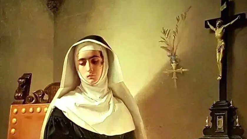 La Signora di Monza: dipintodi Giuseppe Molteni (1847), basato sul personaggio de “I promessi sposi” di Alessandro Manzoni