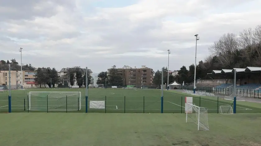 Lo stadio Zaccaria di Muggia (Lasorte)