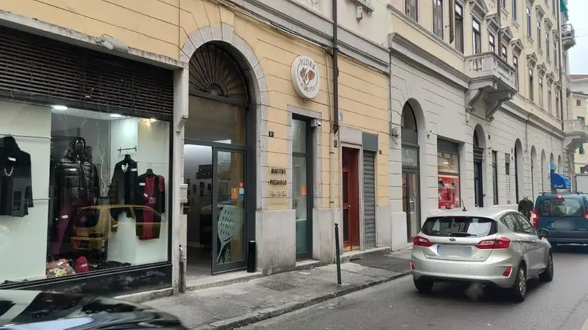 La pizzeria La Spiga d'oro in via Ginnastica Foto di Andrea Lasorte