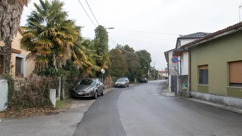 Via Piave a Turriaco dove è avvenuto uno dei furti in casa Foto Bonaventura