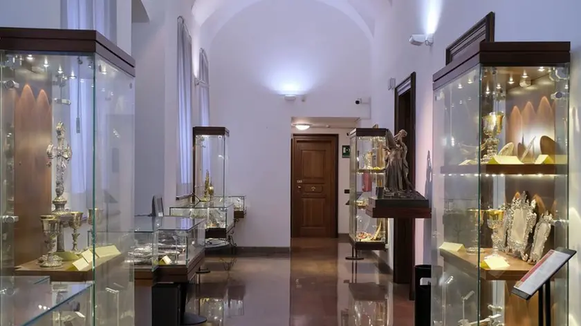 Gli interni del museo diocesano in via Cavana (foto Silvano)
