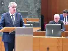 Boštjan Poklukar, il ministro degli Interni sloveno. Foto Parlamento