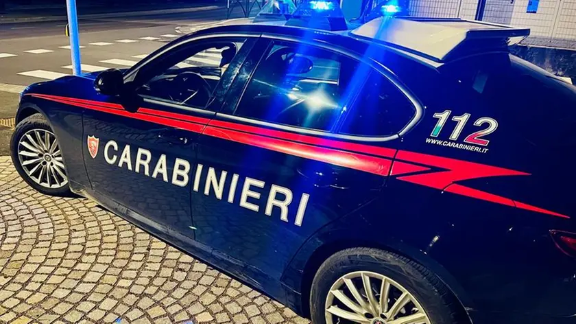 Una pattuglia dei carabinieri in una foto di archivio