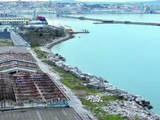 Il lembo del Terrapieno connesso all’area nord del Porto Vecchio, dove si trova il centro congressi foto Bruni