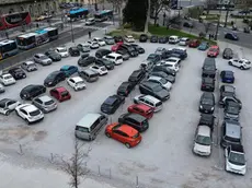 Una veduta del parcheggio di Largo Santos Foto Bruni e Lasorte