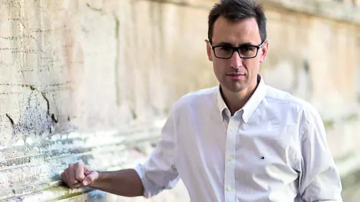 Lo scrittore Paolo Rodari