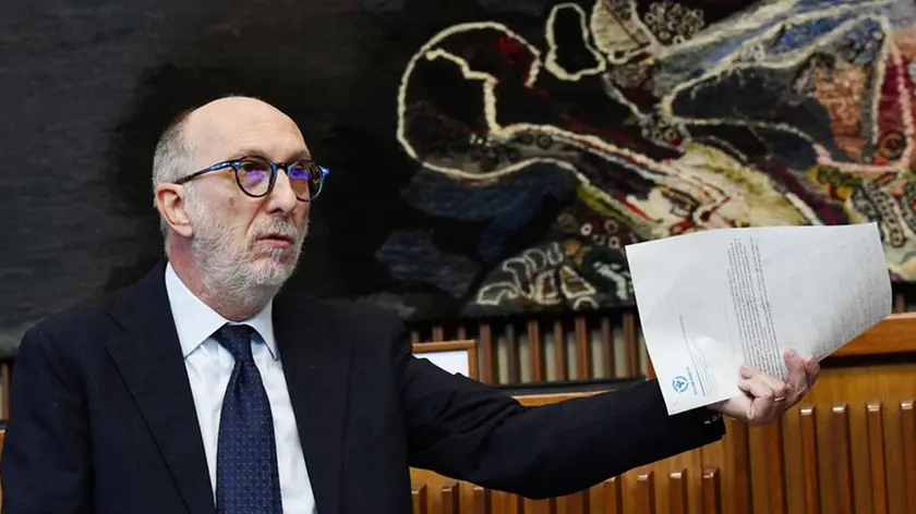 L'intervento dell'assessore alla Salute Riccardo Ricccardi nel corso dei lavcoir della III Commissione