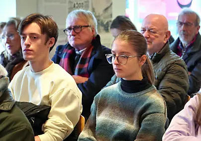 Il pubblico in sala. Foto Marega