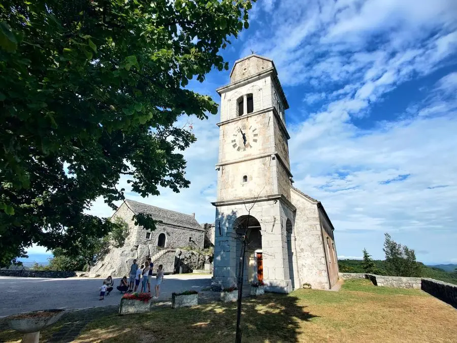 La rocca di Monrupino Foto La sorte e Silvano