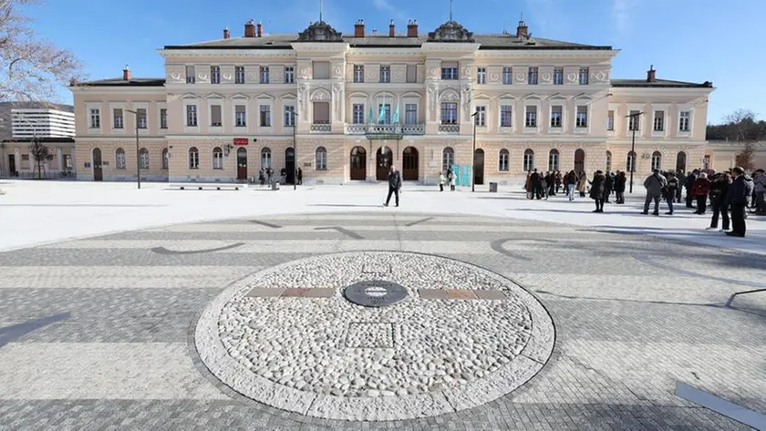 La nuova piazza Transalpina a Gorizia (Bumbaca)