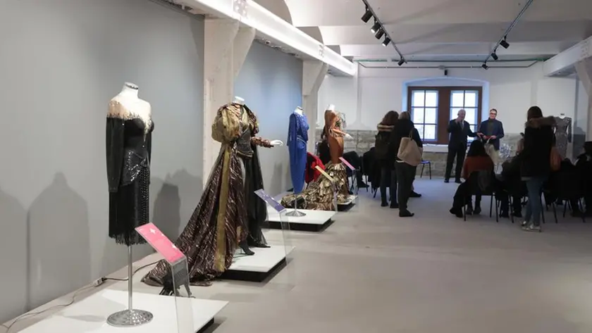 I costumi della Carrà in mostra (Lasorte)