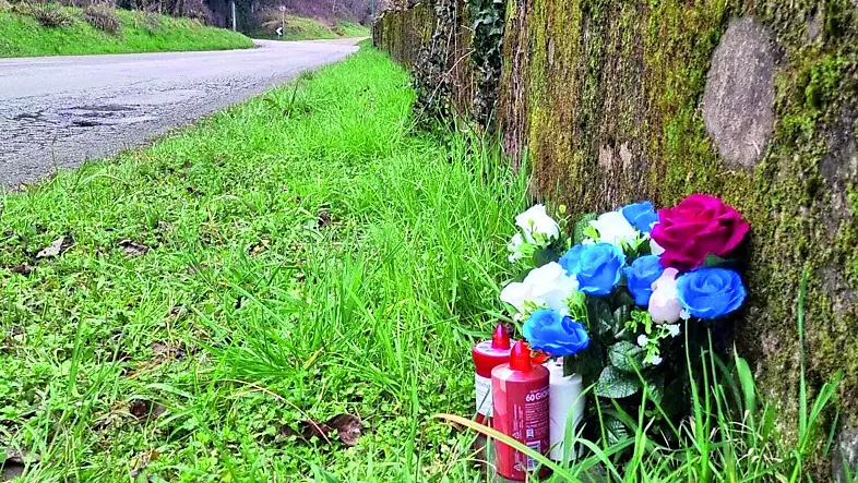 Il punto della strada per Corona dove si è verificato l’incidente mortale del 26 gennaio