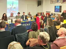 La presentazione alla società Sirena di Barcola del Carnevale carsico con il Re e la Regina che ritornano nell’edizione di quest’anno