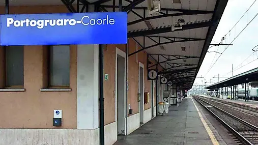 La stazione ferroviaria di Portogruaro