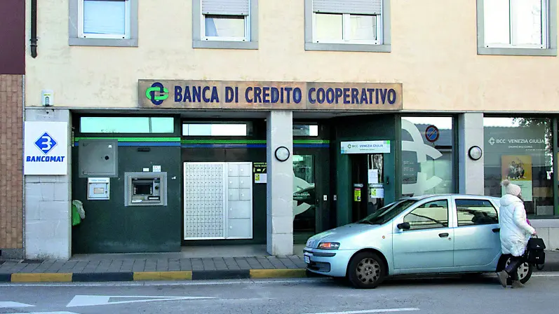 Il bancomat di via della Marcelliana a Panzano, dove è avvenuto il ritrovamento Katia Bonaventura