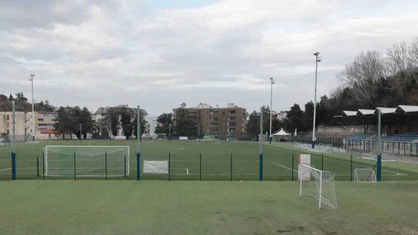 Lo stadio Zaccaria a Trieste Foto Andrea Lasorte