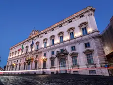 Il Palazzo della Consulta, sede della Corte Costituzionale, Roma. Foto Ansa