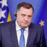 Il leader nazionalista serbo-bosniaco Milorad Dodik, attuale presidente della Republika Srpska,