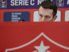 Il presidente della Triestina Ben Rosenzweig durante la conferenza stampa di lunedì (Lasorte)