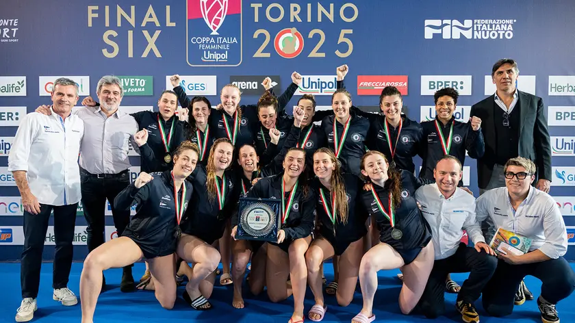 Coppa Italia, le Orchette festeggiano la medaglia di bronzo (Foto Perottino/DBM)