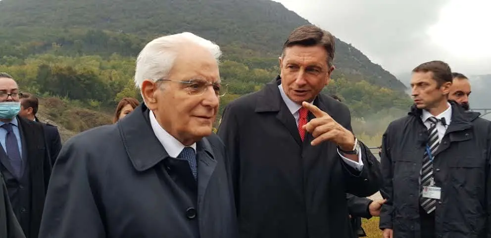 Mattarella e Pahor assieme