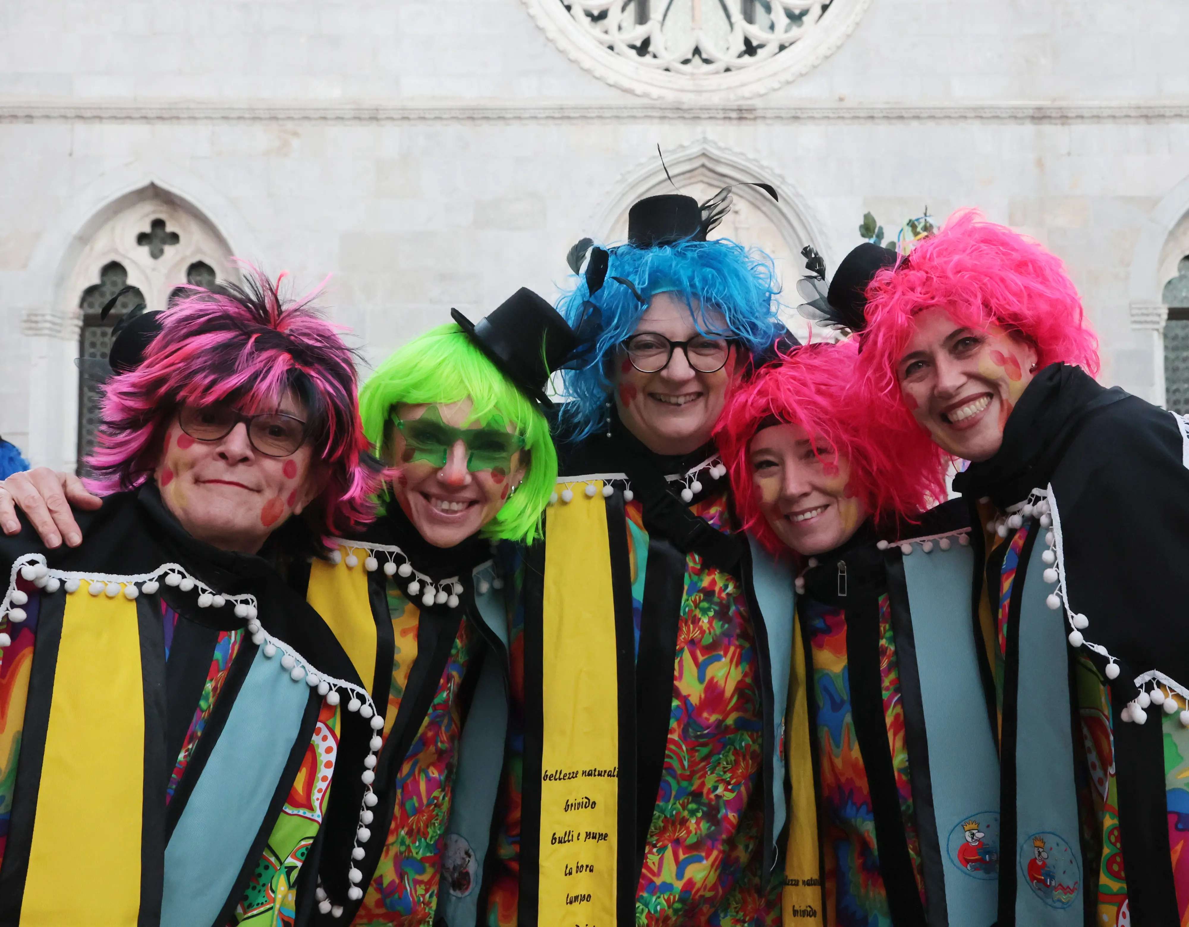 I festeggiamenti per l'avvio del Carnevale a Muggia (Lasorte)