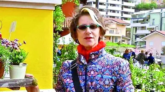 A sinistra Liliana Resinovich ritratta dal marito
