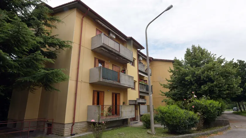 Il condominio Ater di via dei Papaveri 20: lo scorso 30 giugno si era consumato il tentato omicidio foto Bruni