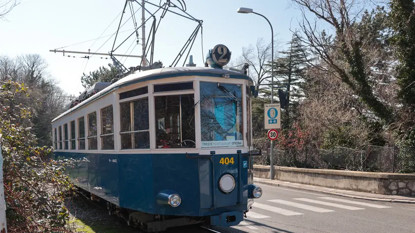 Il tram di Opicina Foto Andrea Lasorte