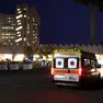 Ambulanza diretta al Pronto soccorso di Cattinara Foto Lasorte